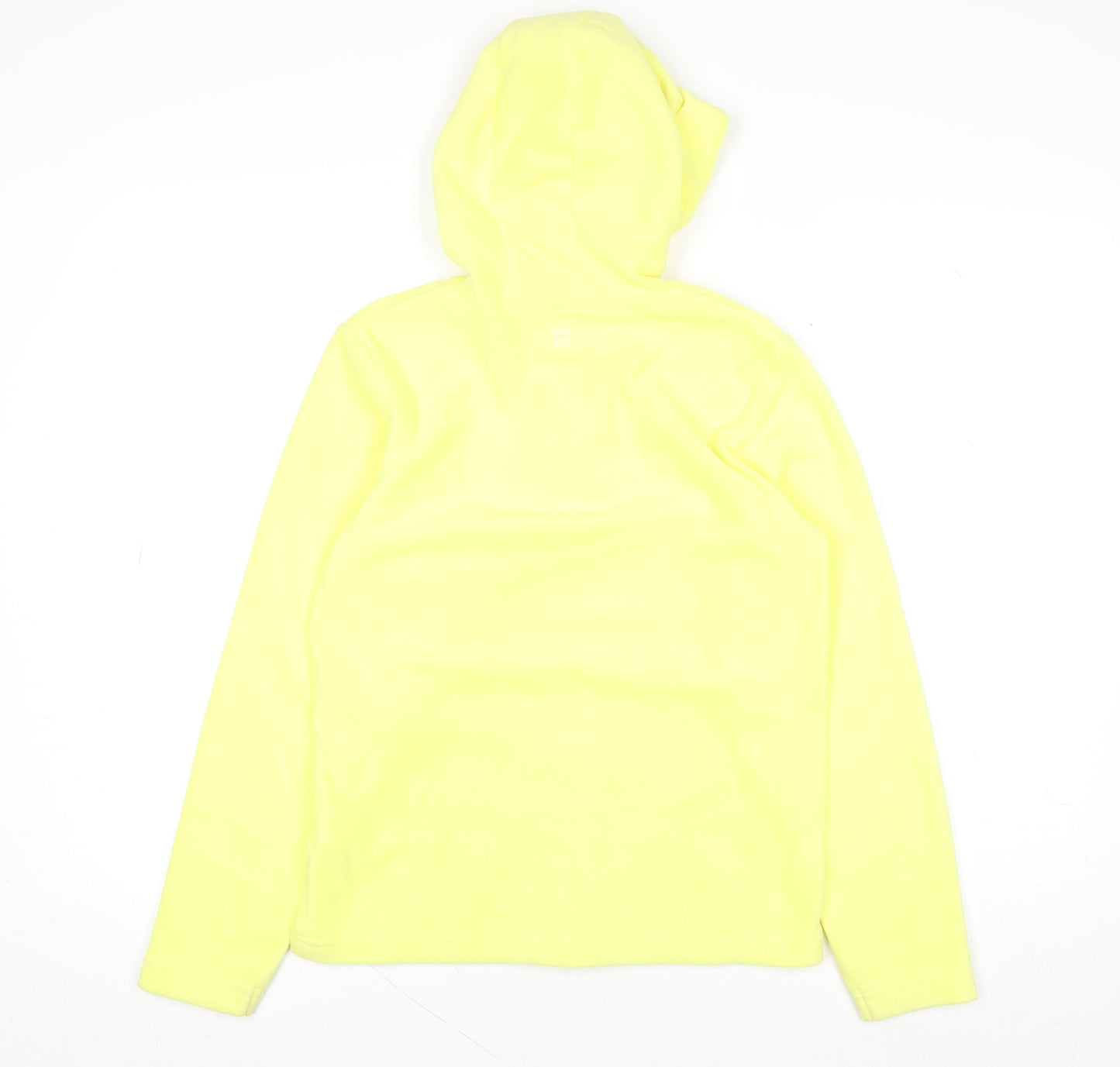 Mountain Warehouse Girls Yellow Fleece Half Zip Hoodie 11-12 Years