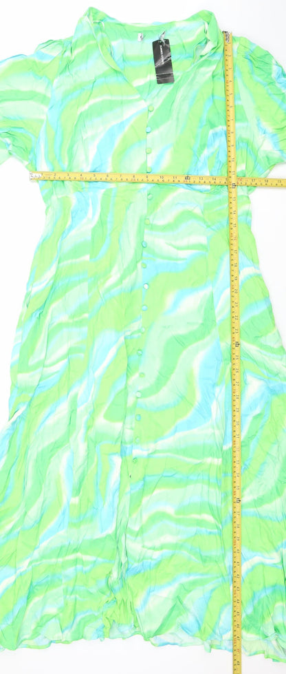 Womens UK Size 16 Gallery Maxi Dress
