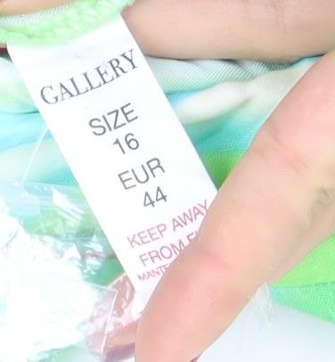 Womens UK Size 16 Gallery Maxi Dress