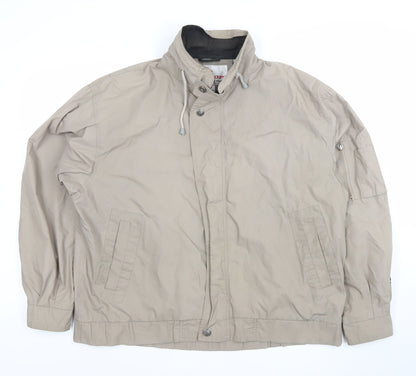 Mens UK Size L Dunlop Beige Windbreaker Coat