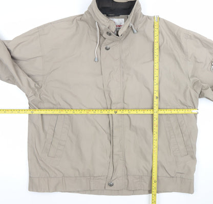 Mens UK Size L Dunlop Beige Windbreaker Coat