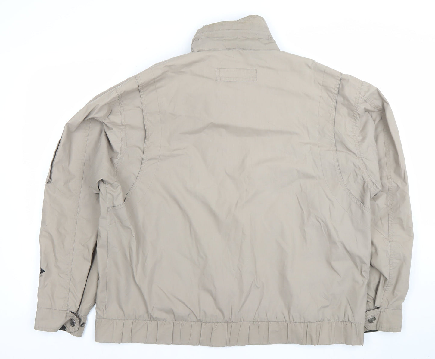 Mens UK Size L Dunlop Beige Windbreaker Coat