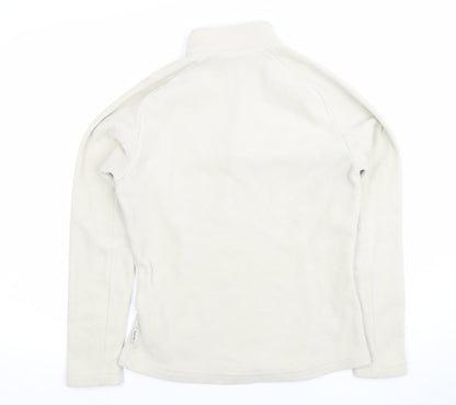 Quechua Women's Beige Fleece Pullover Sweatshirt Size M