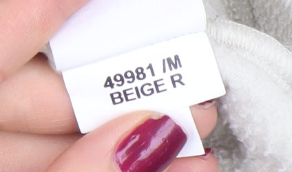 Quechua Women's Beige Fleece Pullover Sweatshirt Size M