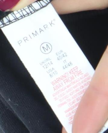 Primark Women’s Black The Lion King Hoodie Size M 12/14 Cotton Blend