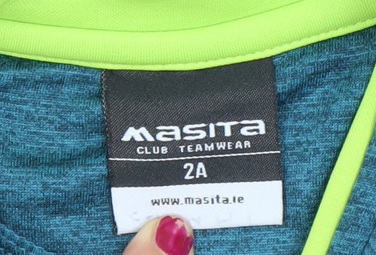 Boys UK Size 2 Years Masita Blue Full Zip Hoodie