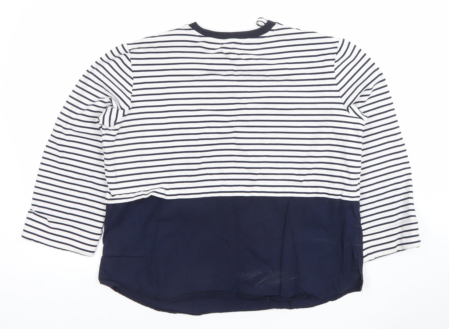 Womens UK Size M Gallery Blue Tunic T-Shirt