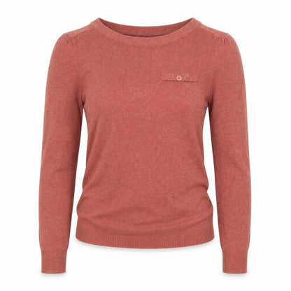Womens UK Size 8 Mango Brown Pullover Jumper