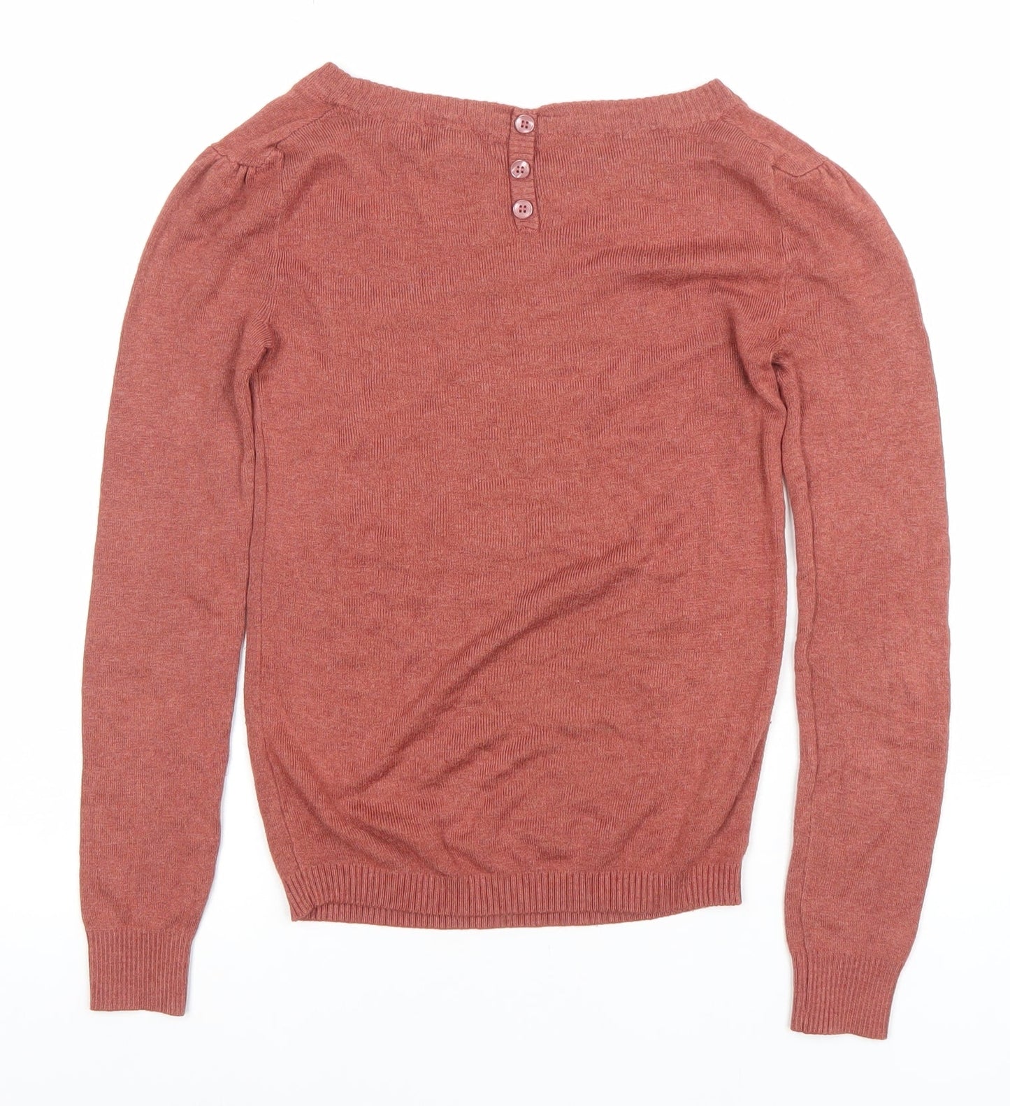 Womens UK Size 8 Mango Brown Pullover Jumper