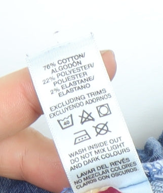 Dunnes Stores Blue Baby Jeans 9-12 Months Unisex Stretch Denim Trousers