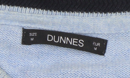 Dunnes Men’s Blue Crew Neck Cotton Jumper Size M