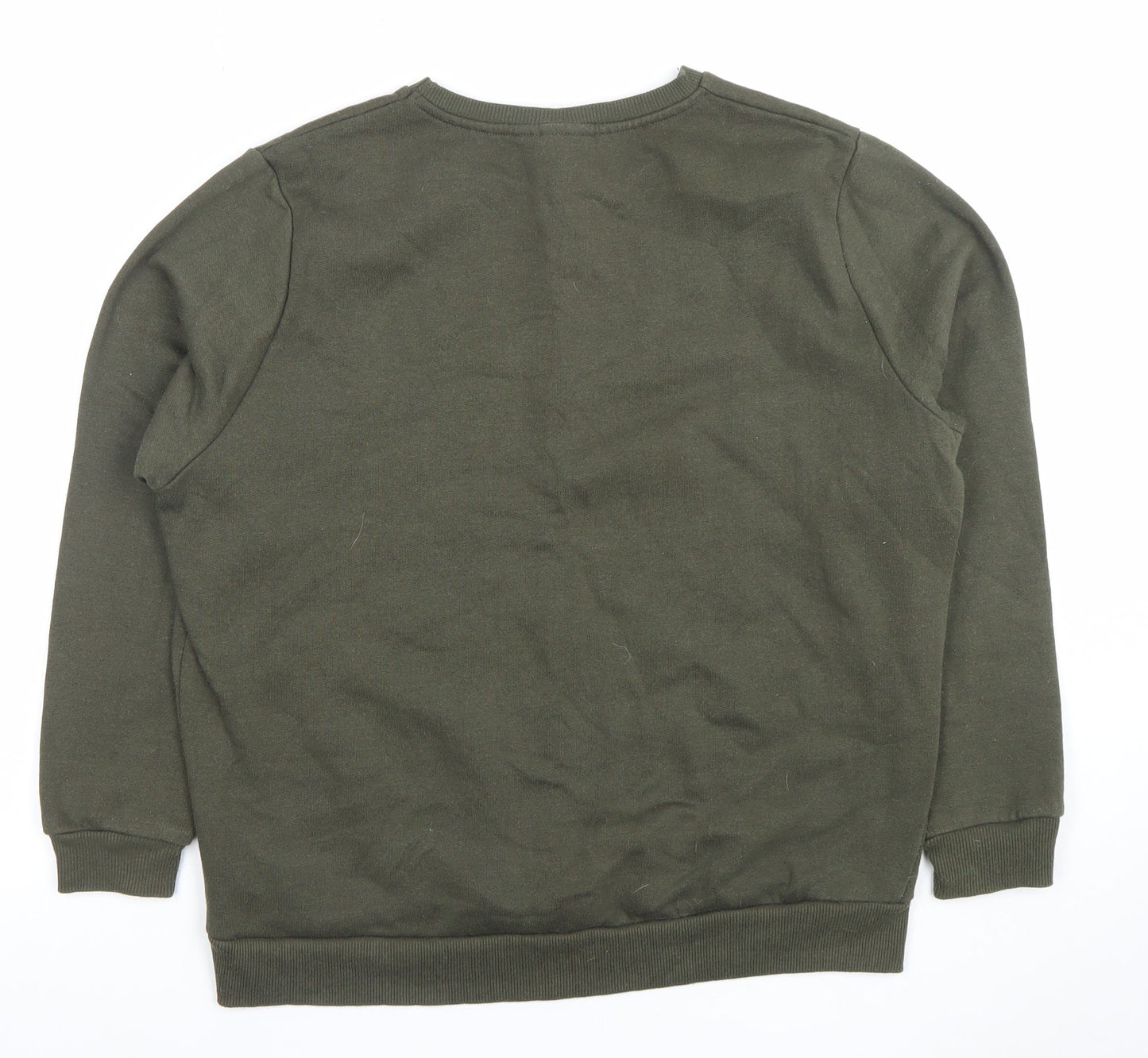 Womens UK Size 16 Batman Green Pullover Sweatshirt