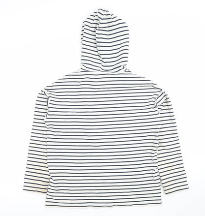 Womens UK Size XS Papaya Multicoloured Pullover Hoodie