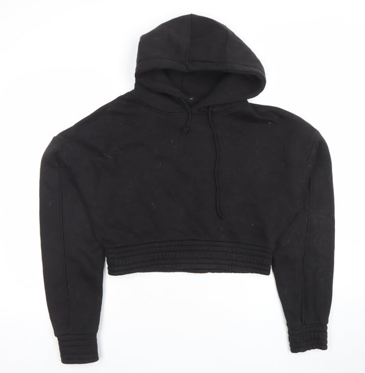 Womens UK Size 7XL MFG Black Pullover Hoodie