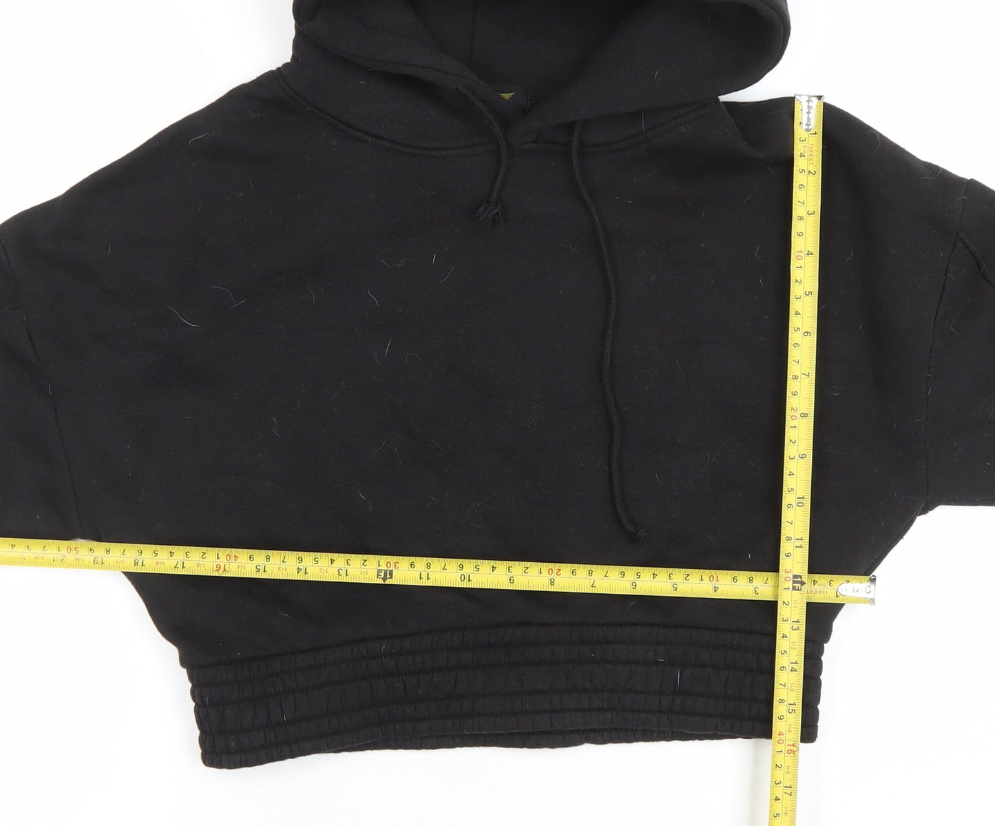Womens UK Size 7XL MFG Black Pullover Hoodie