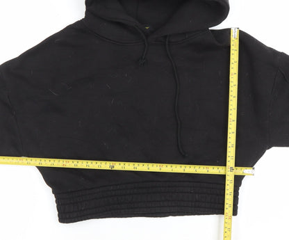 Womens UK Size 7XL MFG Black Pullover Hoodie