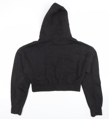 Womens UK Size 7XL MFG Black Pullover Hoodie