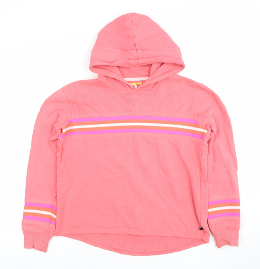 Girls UK Size 13-14 Years St. Bert's Pink Pullover Hoodie