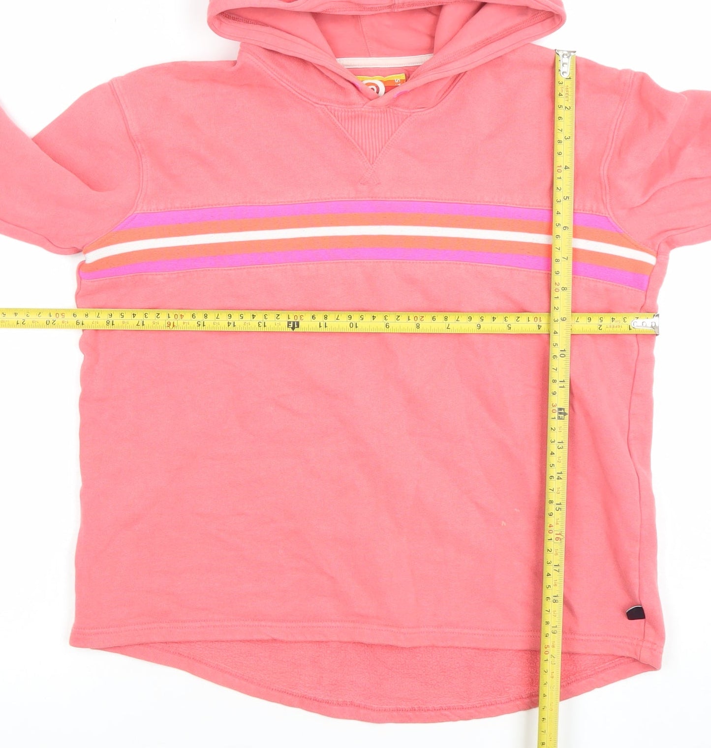 Girls UK Size 13-14 Years St. Bert's Pink Pullover Hoodie