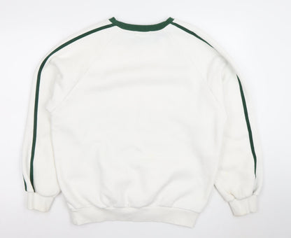 Mens UK Size M DAZY White Pullover Sweatshirt