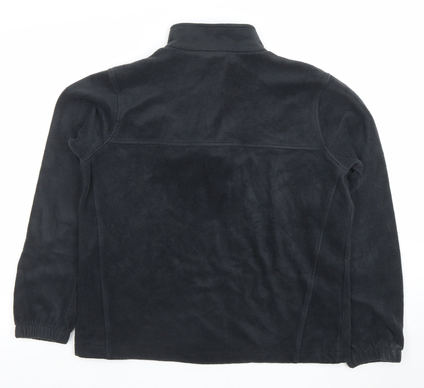 Columbia Women’s Black 1/4 Zip Fleece Pullover Sweatshirt M