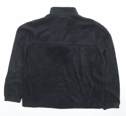 Columbia Women’s Black 1/4 Zip Fleece Pullover Sweatshirt M