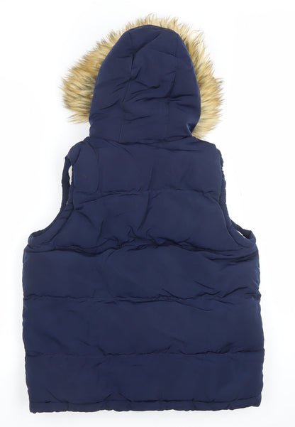 Teens UK Size XS SoulCal & Co Blue Puffer Jacket
