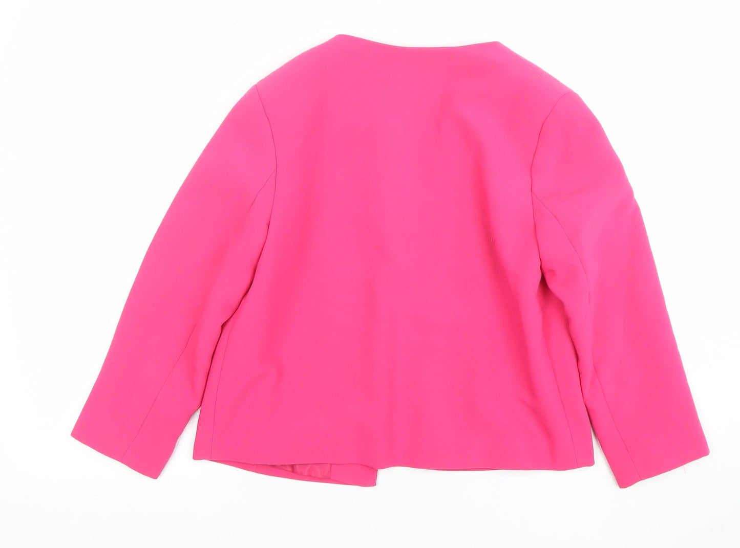 Womens UK Size 8 F&F Regular Pink Blazer