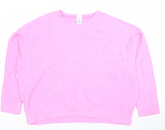 Womens UK Size 16 Victoria’s Secret Pink Pullover Sweatshirt