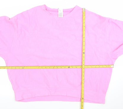 Womens UK Size 16 Victoria’s Secret Pink Pullover Sweatshirt