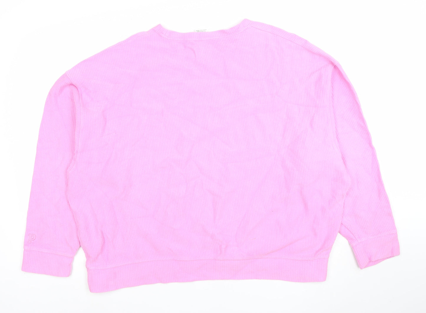 Womens UK Size 16 Victoria’s Secret Pink Pullover Sweatshirt
