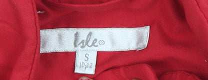 Womens UK Size 10-12 Isle Red Bodywarmer