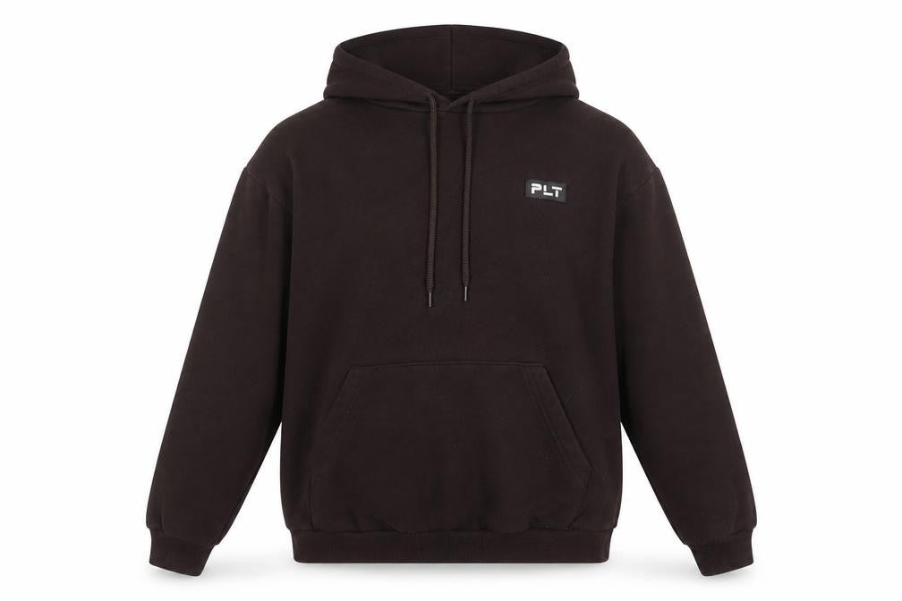 Womens UK Size 4 PRETTYLITTLETHING Brown Pullover Hoodie