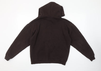 Womens UK Size 4 PRETTYLITTLETHING Brown Pullover Hoodie