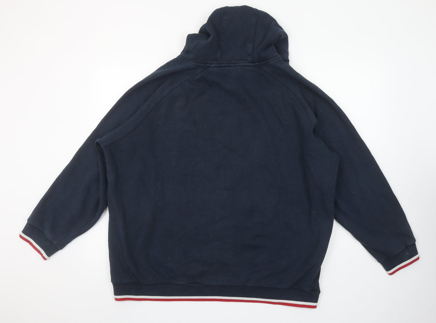Womens UK Size XL England Rugby Blue Pullover Hoodie