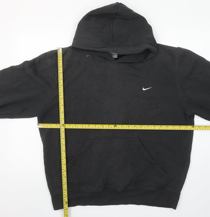 Mens UK Size L Nike Black Pullover Hoodie