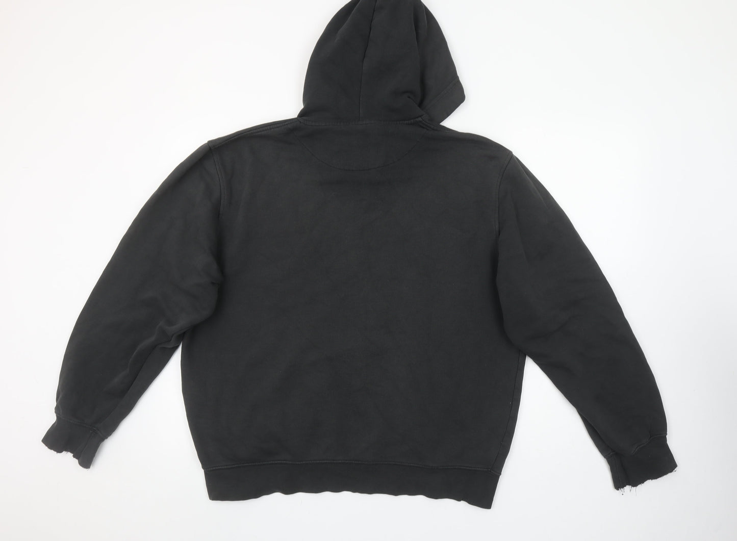 Mens UK Size L Nike Black Pullover Hoodie