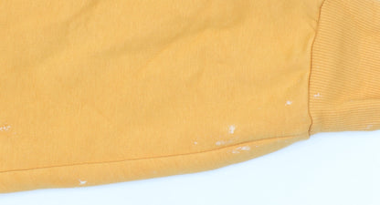 Womens UK Size XS Marks and Spencer Yellow Pullover Sweatshirt