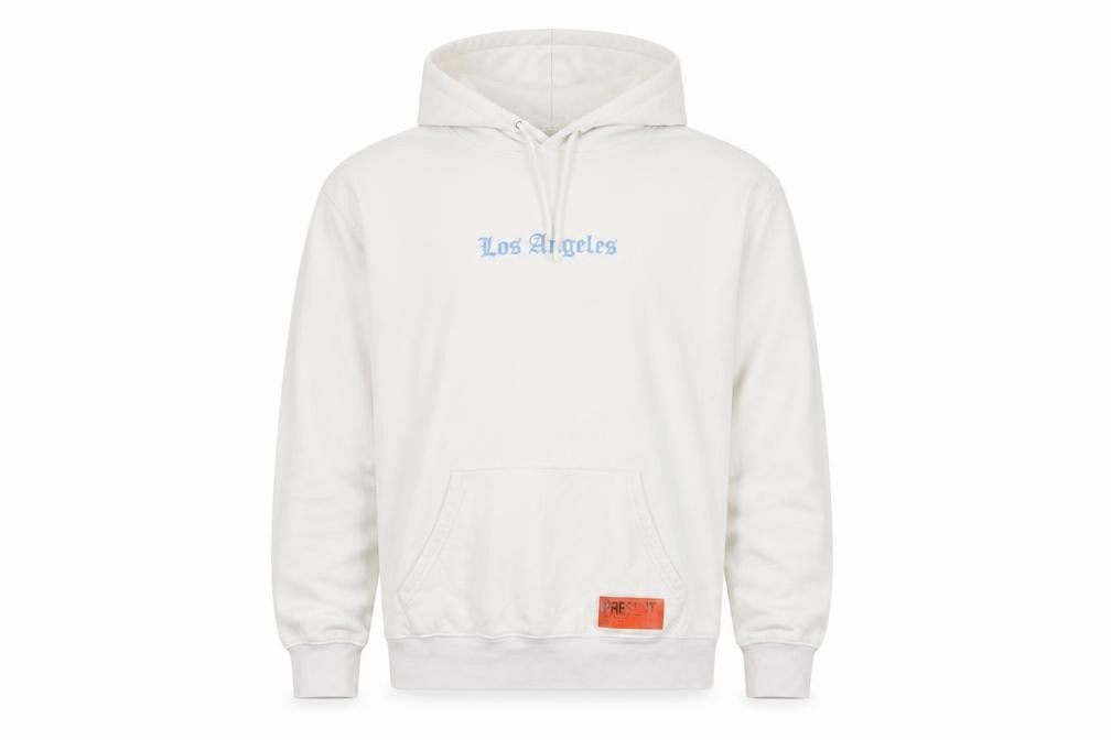 Mens UK Size S Primark White Pullover Hoodie