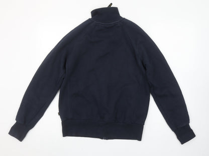 Mens UK Size S Novoco Blue Full Zip Sweatshirt