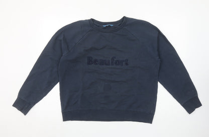 Womens UK Size M Beaufort & Blake Blue Pullover Sweatshirt
