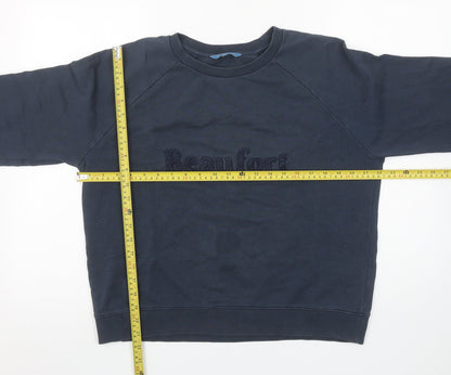 Womens UK Size M Beaufort & Blake Blue Pullover Sweatshirt