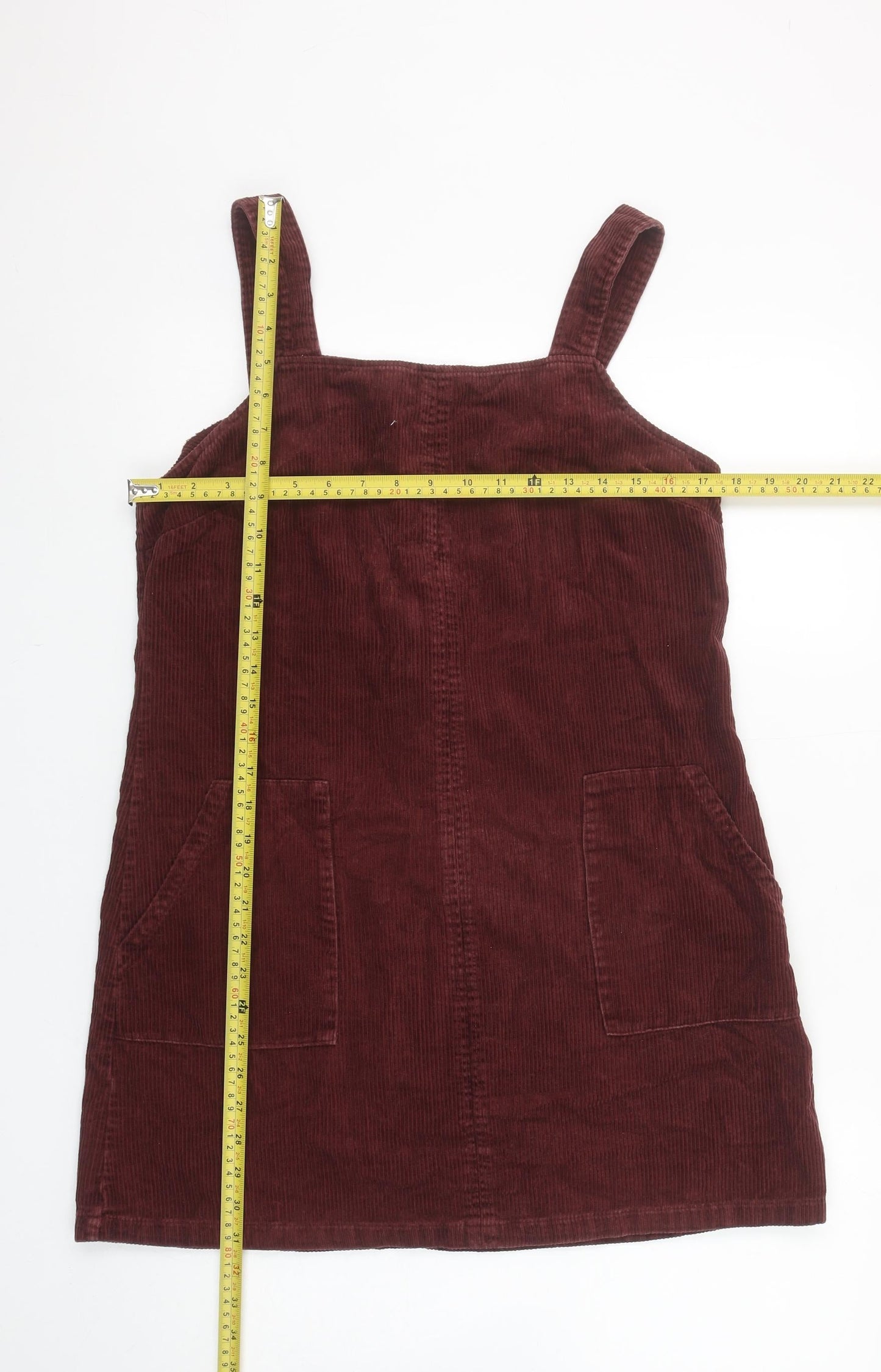 Womens UK Size 12 New Look Pinafore/Dungaree Dress