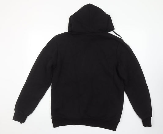 Mens UK Size M Invictus Black Pullover Hoodie