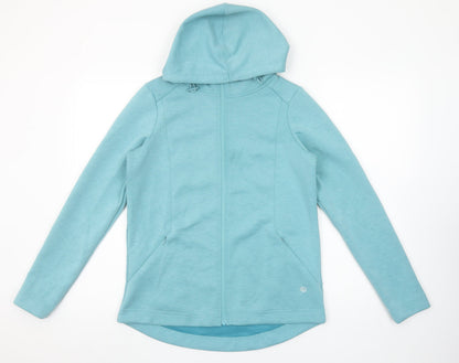 Womens UK Size XS Dunnes Stores Blue Full Zip Hoodie