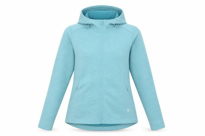 Dunnes Womens Teal XS Full Zip Hoodie Polyester Blend