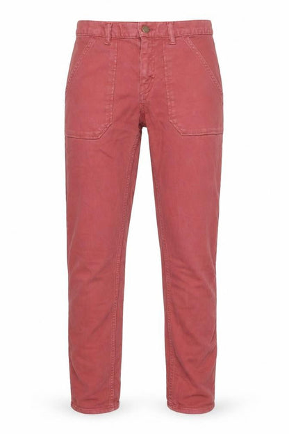 Womens UK Size XS ba&sh Regular Fit Straight Red Jeans