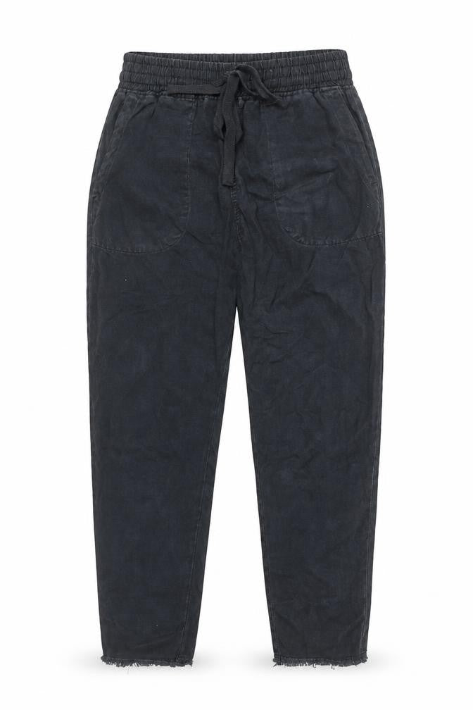 Womens UK Size XS Zara Regular Fit Jogger Black Trousers