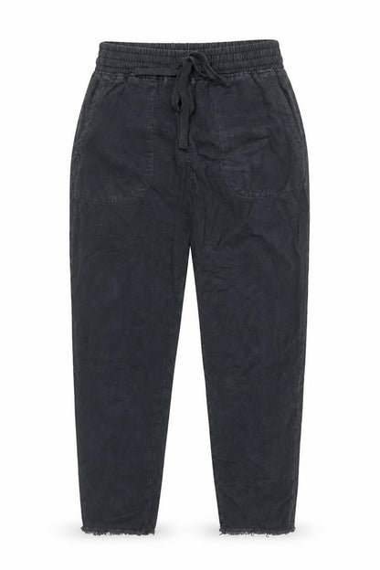 Womens UK Size XS Zara Regular Fit Jogger Black Trousers