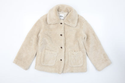 Womens UK Size XS Gémo Beige Basic Jacket